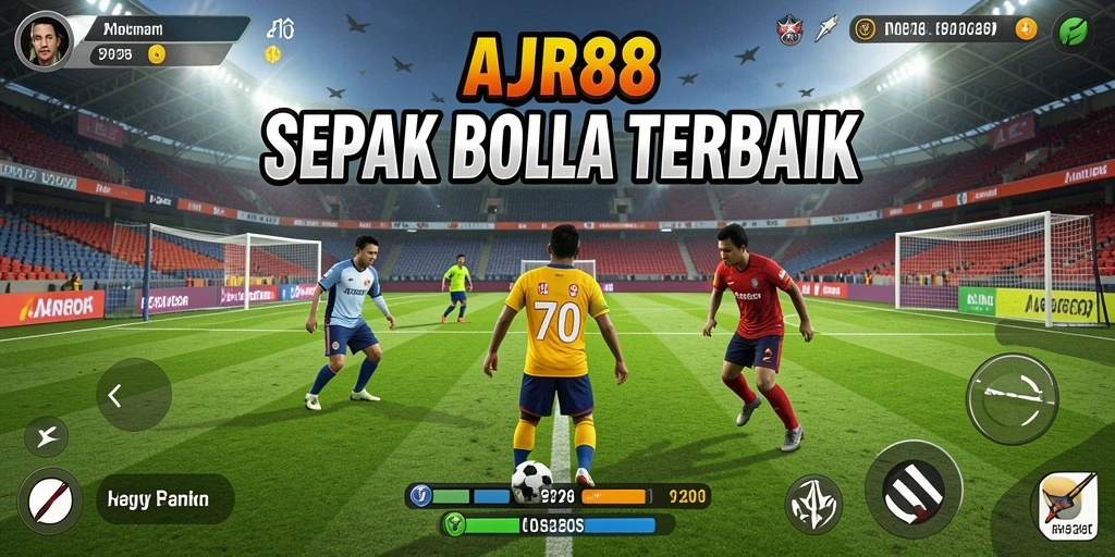 Tampilan gameplay AJR88 yang menegangkan dan penuh aksi di lapangan.