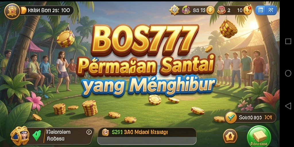 Screenshot gameplay BOS777 yang menampilkan keseruan saat bermain.
