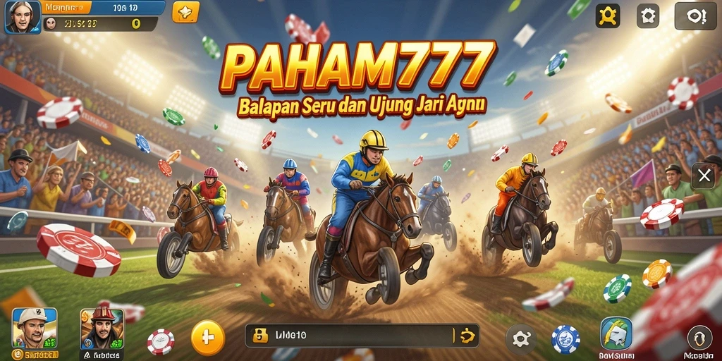 Tampilan menarik dari balapan penuh adrenalin di PAHAM777.