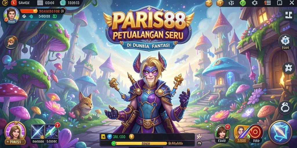 Gameplay menarik dengan misi petualangan seru di PARIS88.