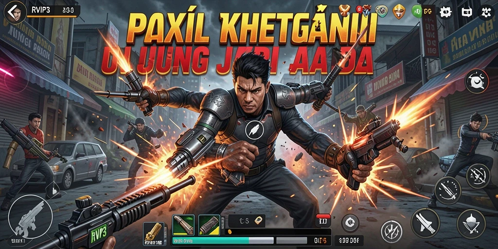 Screenshot gameplay dari RVIP3 yang menegangkan dan seru.