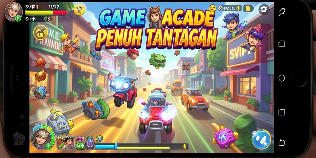 Screenshot gameplay yang menunjukkan momen seru dalam SVIP1.