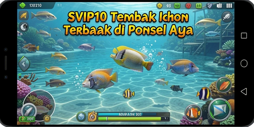 Tampilkan gameplay seru dalam game tembak ikan SVIP10 dengan grafis memukau.
