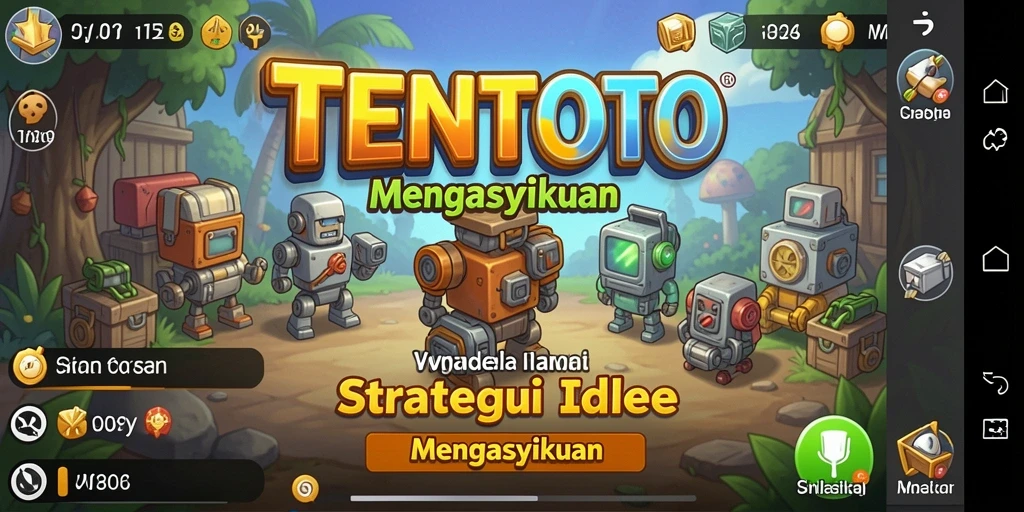 Tampilan menarik dari gameplay TENTOTO yang membuat ketagihan.