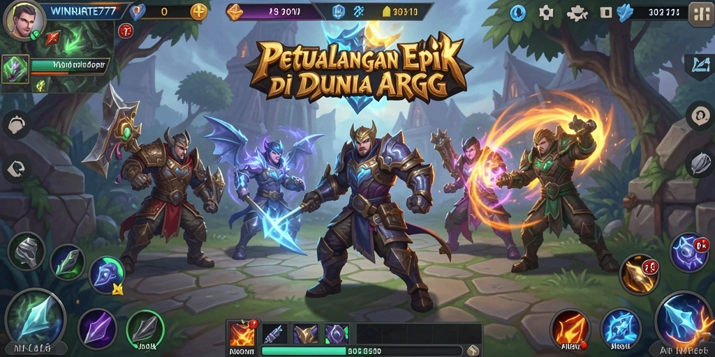 Tampilan gameplay seru dari <strong>WINRATE777</strong> yang penuh aksi.